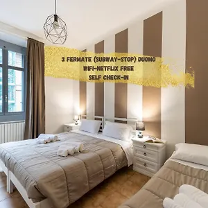 Appartamento Elegant Near Metro Porta Romana,3 Fermate Subway-stop A Duomo, Wifi-netflix Free, Milano